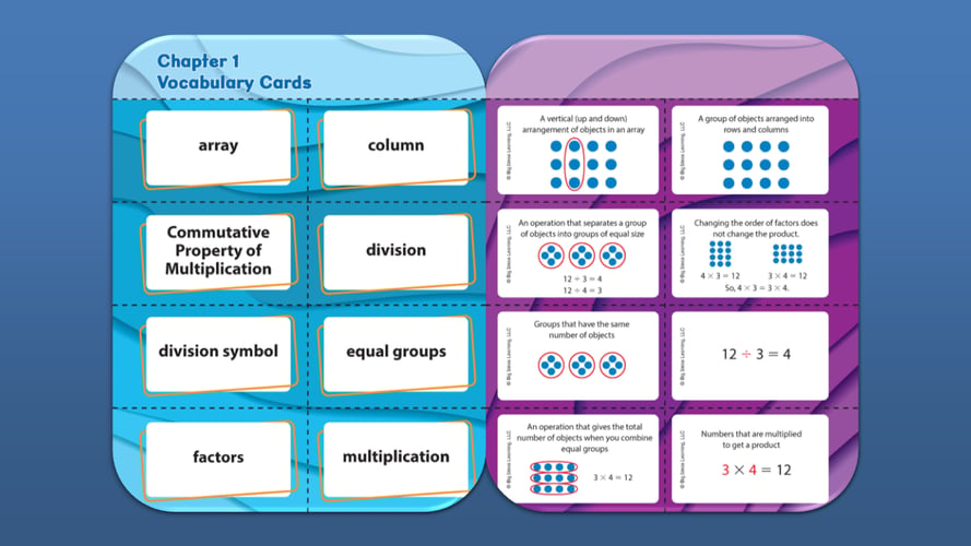 Vocabulary Cards