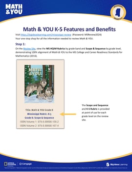 MS Feature and Benefits K-5_ UPDATED